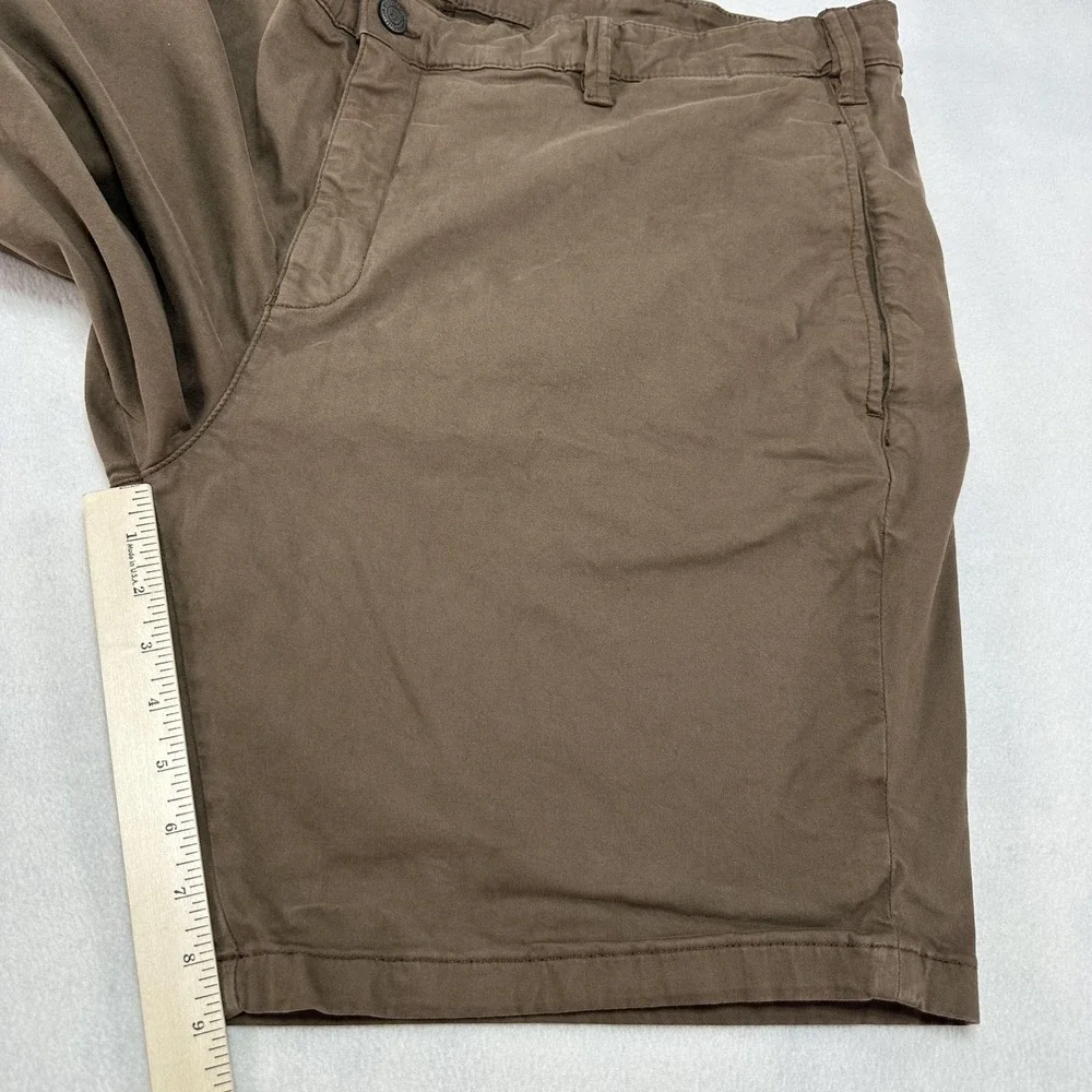 Mavi‎ Simon Shorts Mens 44 Brown Stretch Chino Casual Flat Front Turkey